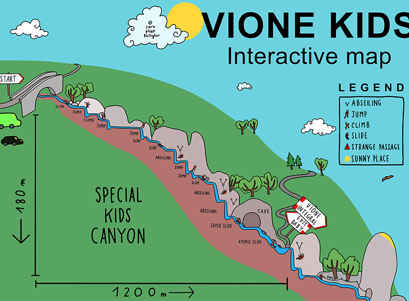 CANYONING - Vione kids