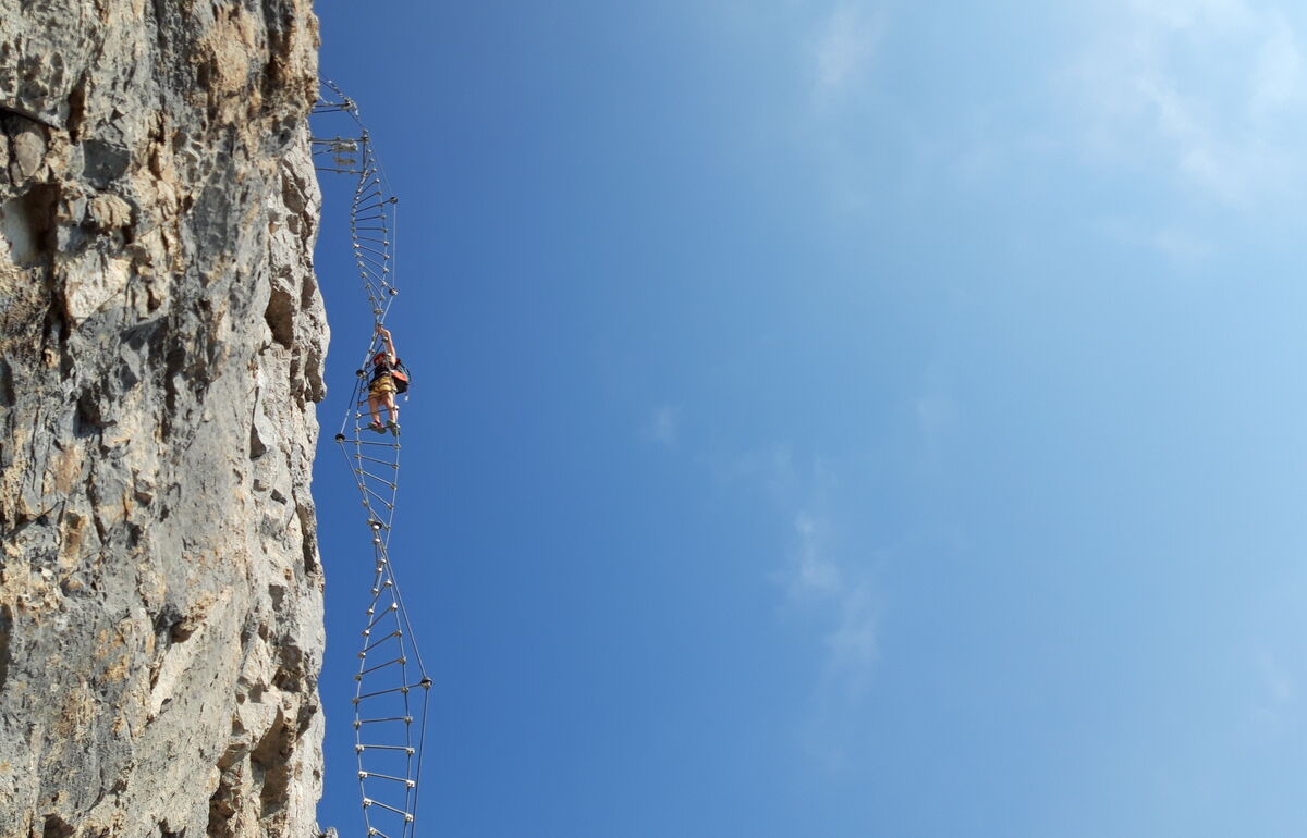 Ferrata delle aquile - Paganella