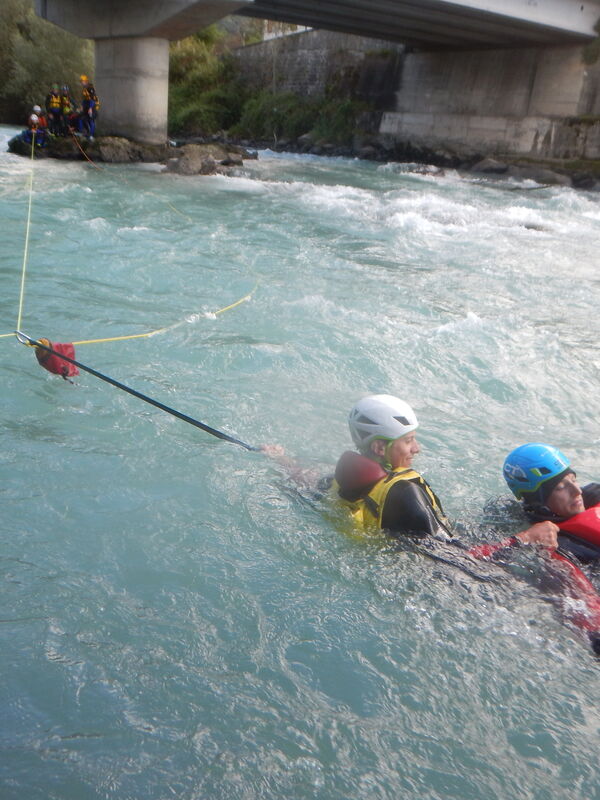 Advanced canyoning course