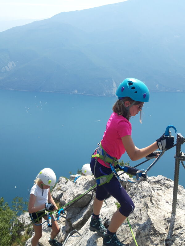 Verleih von Klettersteig-Ausrüstung