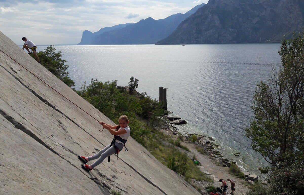 Lezioni private arrampicata sportiva 