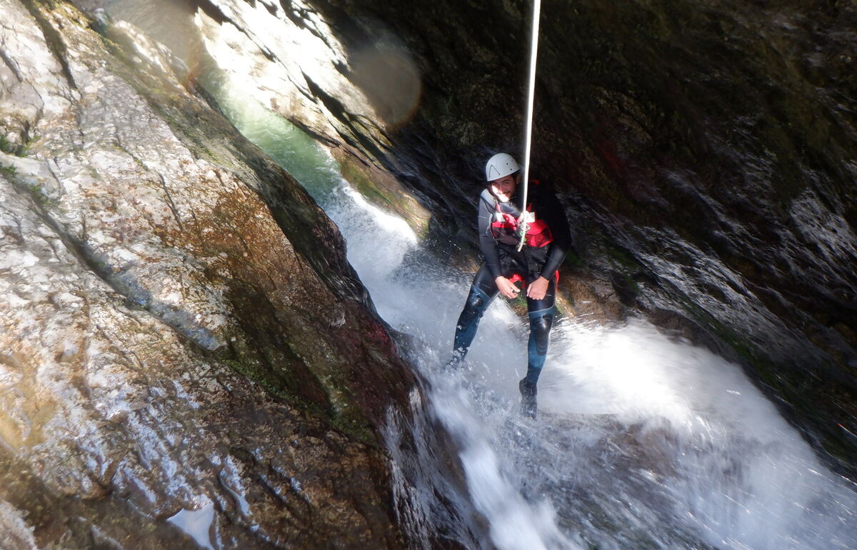 Grundlegendes Canyoning
