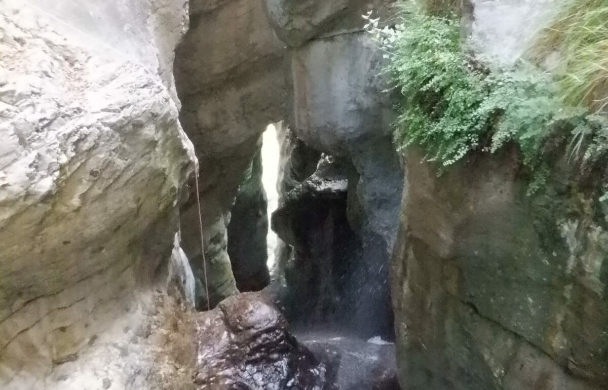 Canyoning in der Schlucht von Campione
