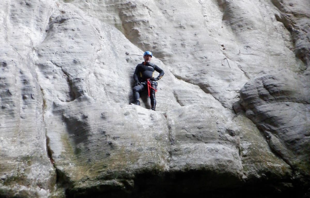 Canyoning in der Schlucht von Campione