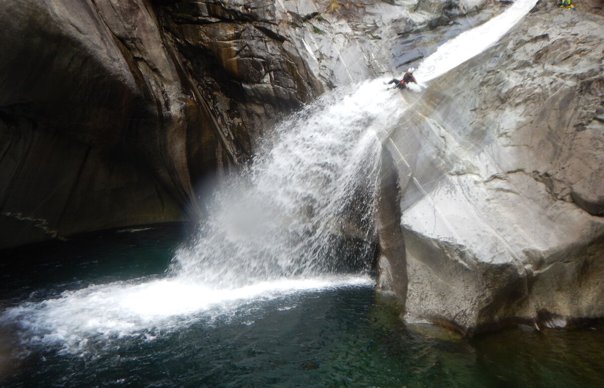 STAGE DI CANYONING IN VAL CHIAVENNA