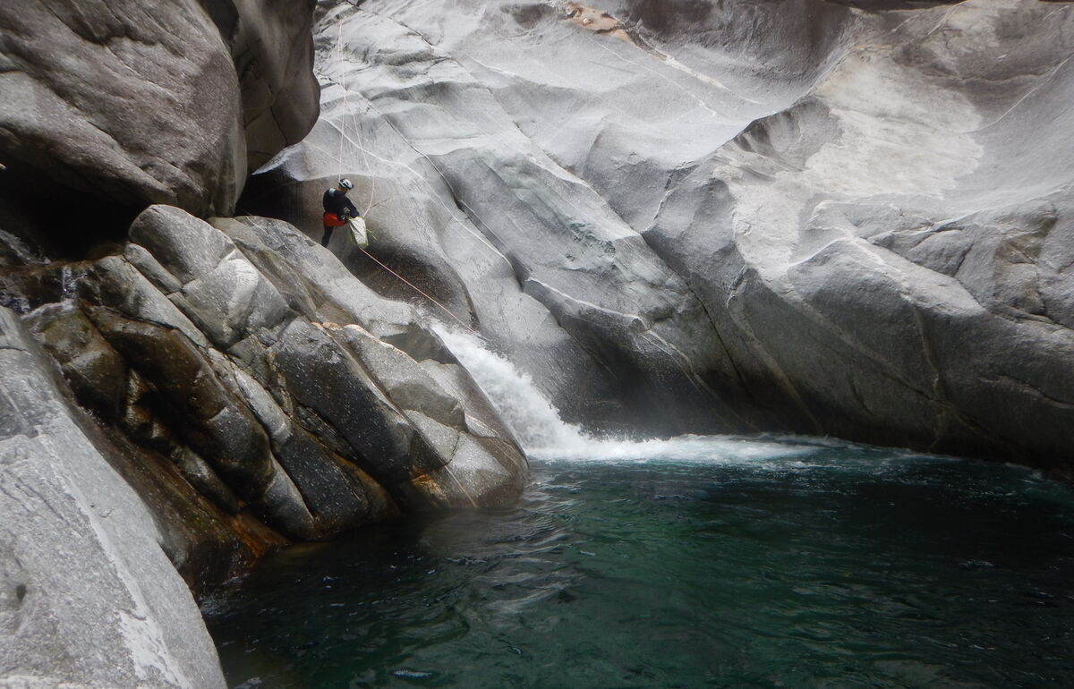 CANYONING TRIP TO VAL CHIAVENNA