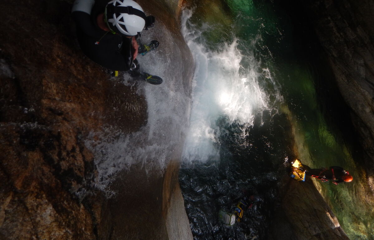 CANYONING TRIP TO VAL CHIAVENNA