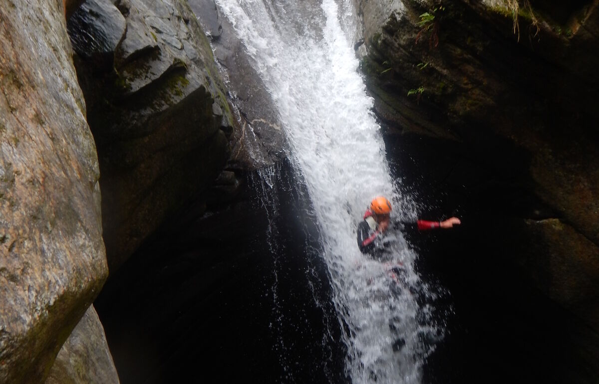 CANYONING TRIP TO VAL CHIAVENNA